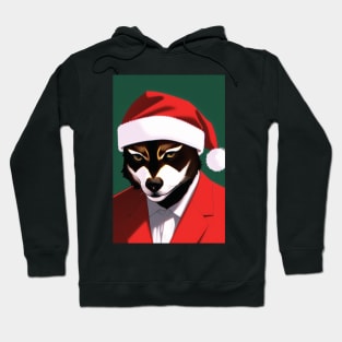 Raccoon Santa Hoodie